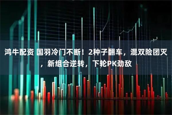 鸿牛配资 国羽冷门不断！2种子翻车，混双险团灭，新组合逆转，下轮PK劲敌